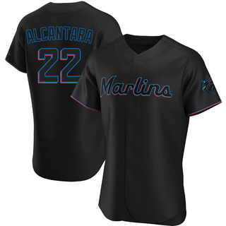 Miami Marlins Sandy Alcantara White 2022-23 All-Star Game Jersey - Bluefink